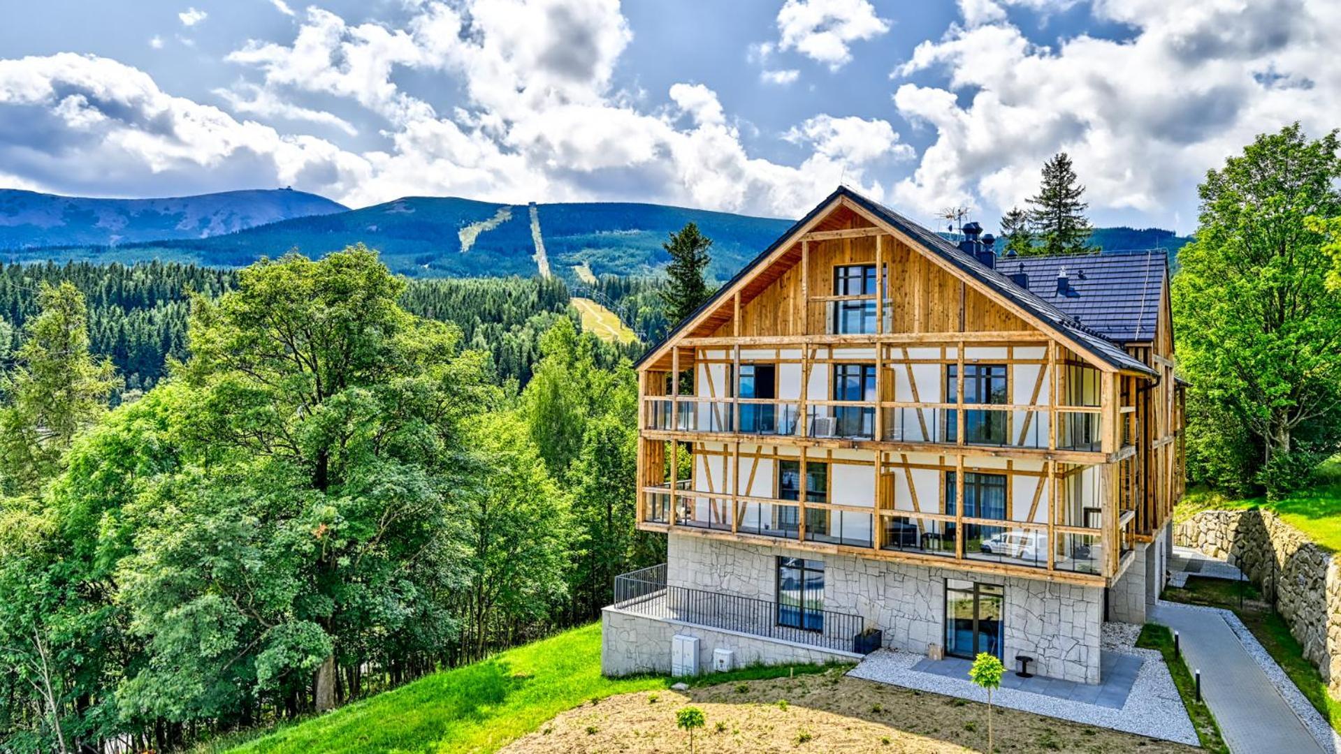 Orlik Vip Residence By Royal Aparts - Apartamenty Z Widokiem Na Sniezke, Blisko Wyciagu I Wang Карпач Экстерьер фото